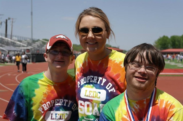 Special Olympics Racers
